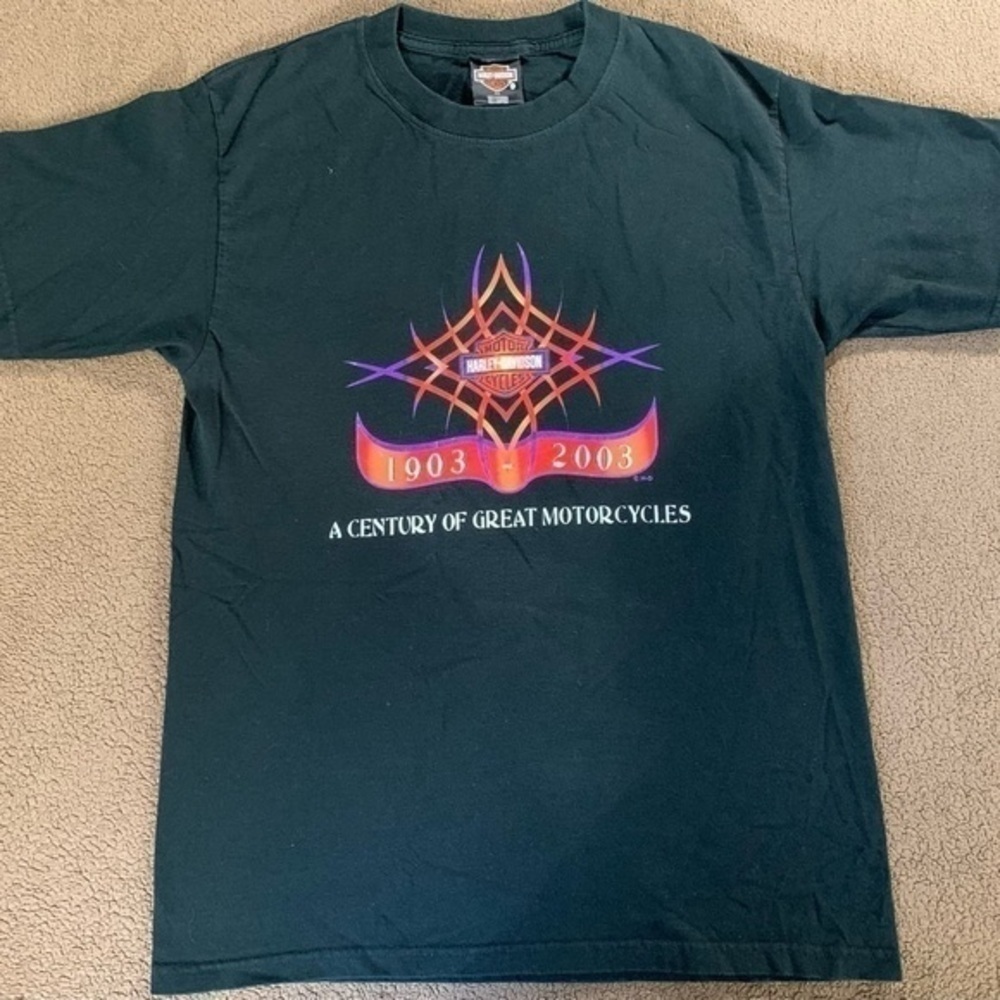 Vintage Harley-Davidson “A Century Of Great Motorcycles” Cancun Medium T-Shirt